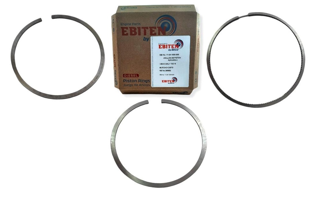 JGO. ANILLOS STD MOTOR IVECO 70C16 / 70-150