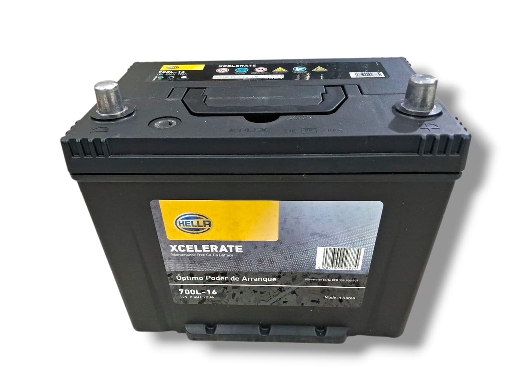 BATERIA DE ARRANQUE HELLA 24MP (24MR) 1000 Amps. TOYOTA DYNA / HINO 300 / NPR, CARGO 815 / DAILY / TECTOR