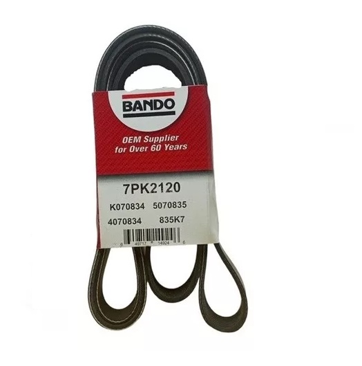 CORREA UNICA 7PK2120 TOYOTA 4RUNNER / FORTUNNER 2008 / 2016 MOTOR 1GR