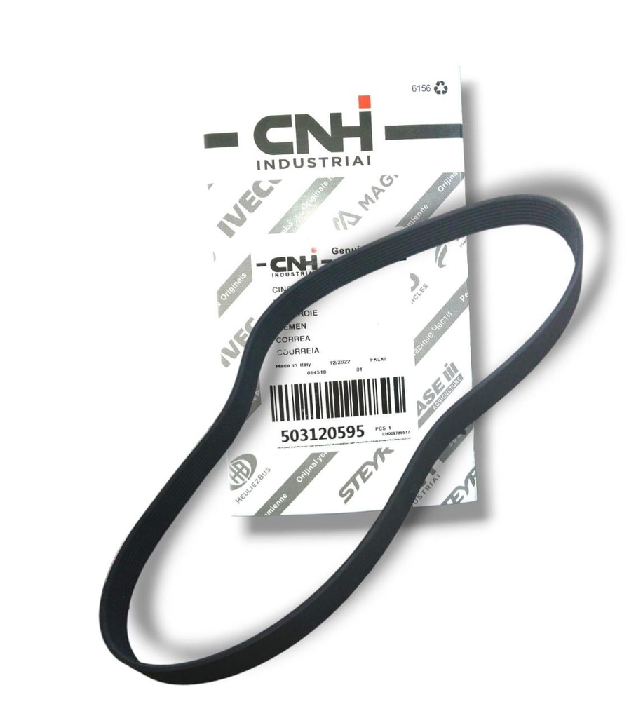 CORREA UNICA VENTILADOR A/A 8PK1185 IVECO TECTOR A/A