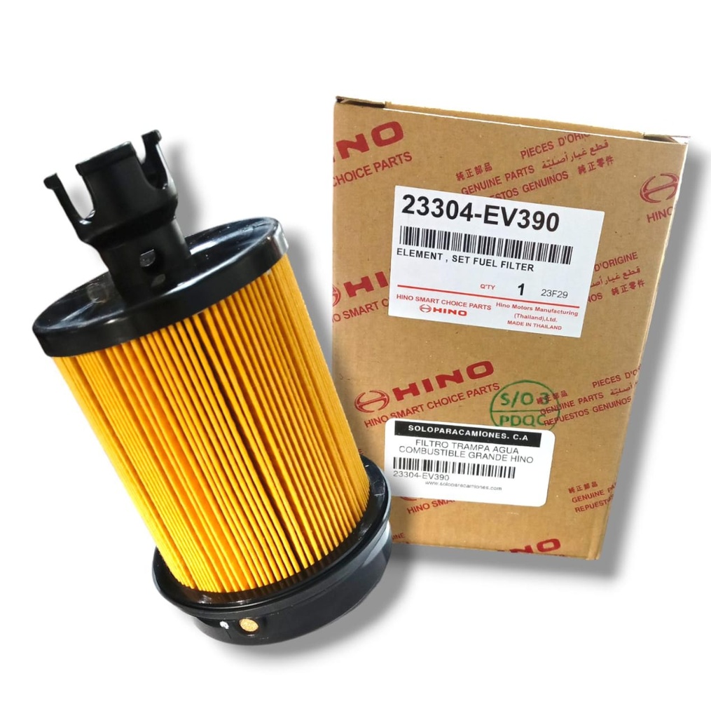 FILTRO TRAMPA AGUA COMBUSTIBLE GRANDE HINO 300 XZU 720