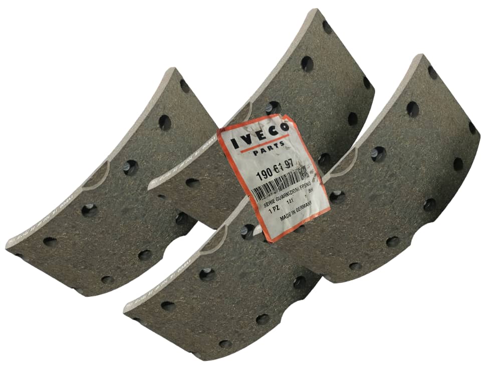 JGO. DE BANDAS FRENO TRASERAS IVECO DAILY 59.12 / 60.12