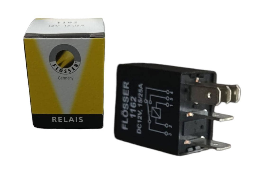 MICRO RELE  5 PATAS 15 / 25 Amps. 12 Volts.