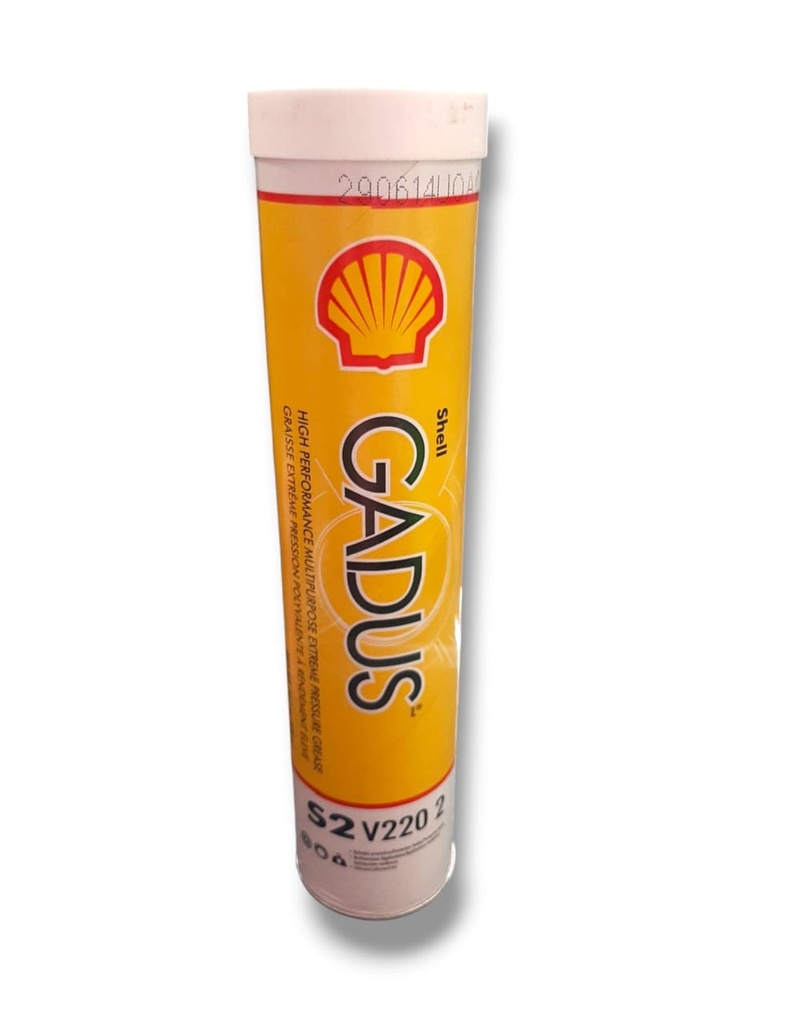 TUBO GRASA MULTIUSO AMARILLA GADUS S2 SHELL 400gr.