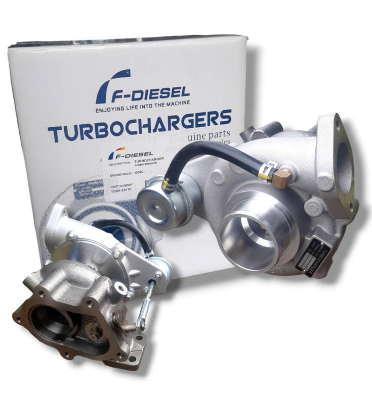 TURBO CARGADOR TOYOTA 4.6 MOTOR S05C / J05C