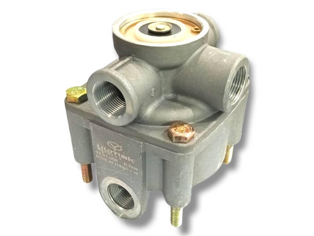 VALVULA RELAY DE FRENO TIPO WABCO FOTON / IVECO / LIEBHERR / YOUTONG