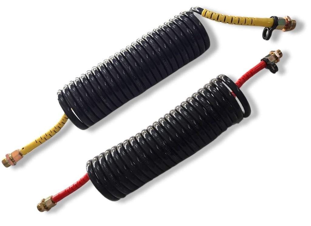 JUEGO MANGUERA ROJA Y AMARILLA BATEA Y CHUTO M-22 IVECO STRALIS / TRAKKER 