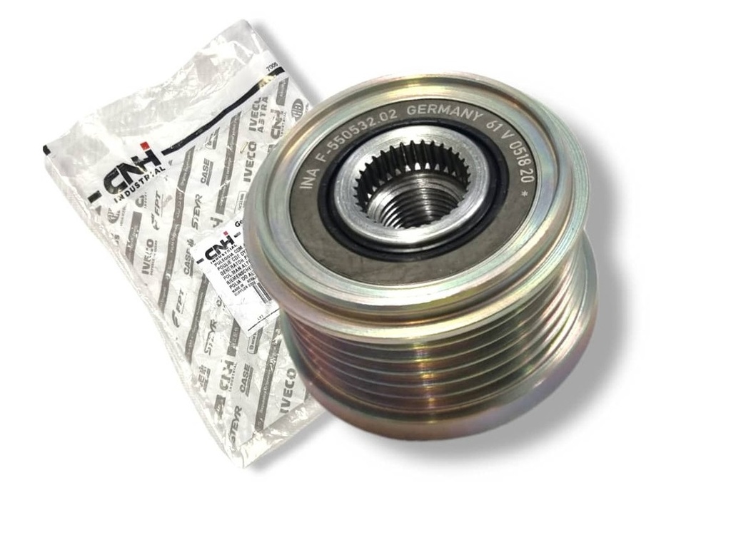 POLEA RACHE ALTERNADOR IVECO 70C16 / 70-150 / FIAT DUCATO 3.0