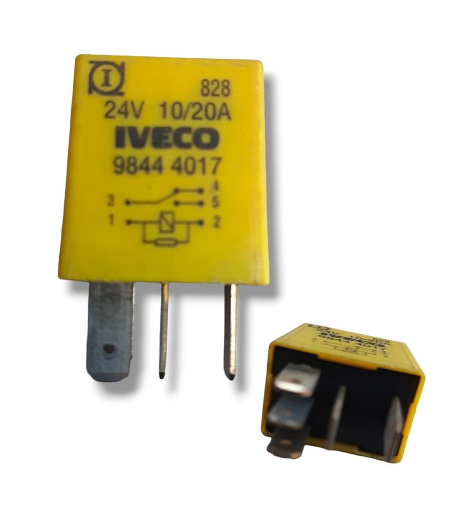 RELE DE 5 PINES DE 24V 10/20 Amps. IVECO STRALIS / TRAKKER