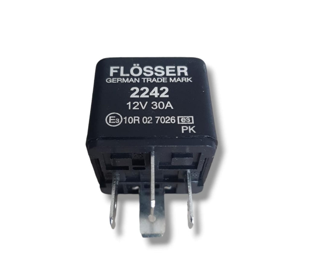 RELE 12 Volts. 4 PATAS ELECTRONICO FLOSSER
