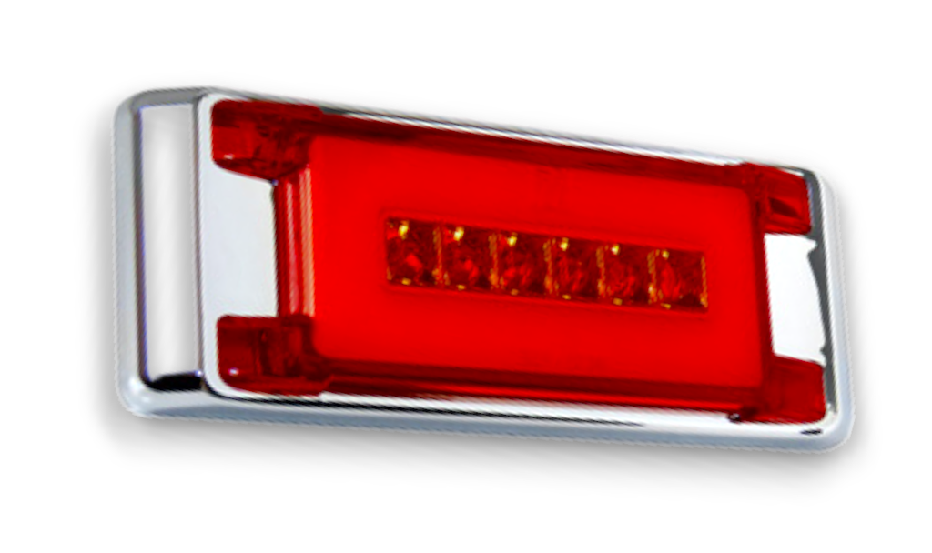 COCUYO LATERAL LED CROMADO ROJO CAVA