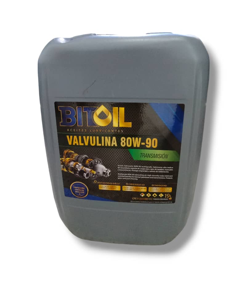 PAILA DE ACEITE 80W90 GL-5 TRANSMISION BITOIL 19 LITROS