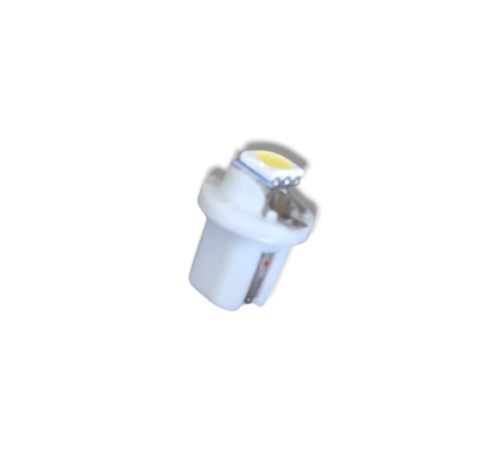 BOMBILLO TABLERO MINI MUELA CON SOCATE LED B8 BLANCO