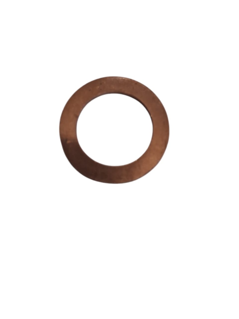 ARANDELA DE COBRE 12mm. x 18mm. x 1.50mm.