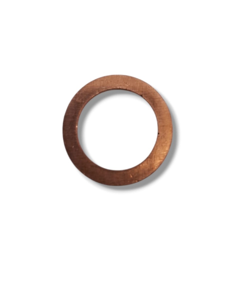 ARANDELA DE COBRE 14mm. x 20mm. x 1,5mm.