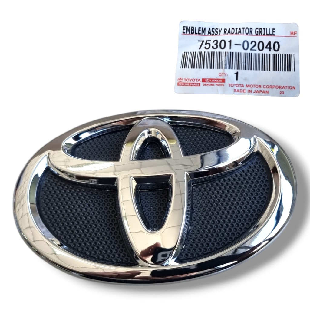 EMBLEMA DE FABRICA FRONTAL PARRILLA TOYOTA COROLLA