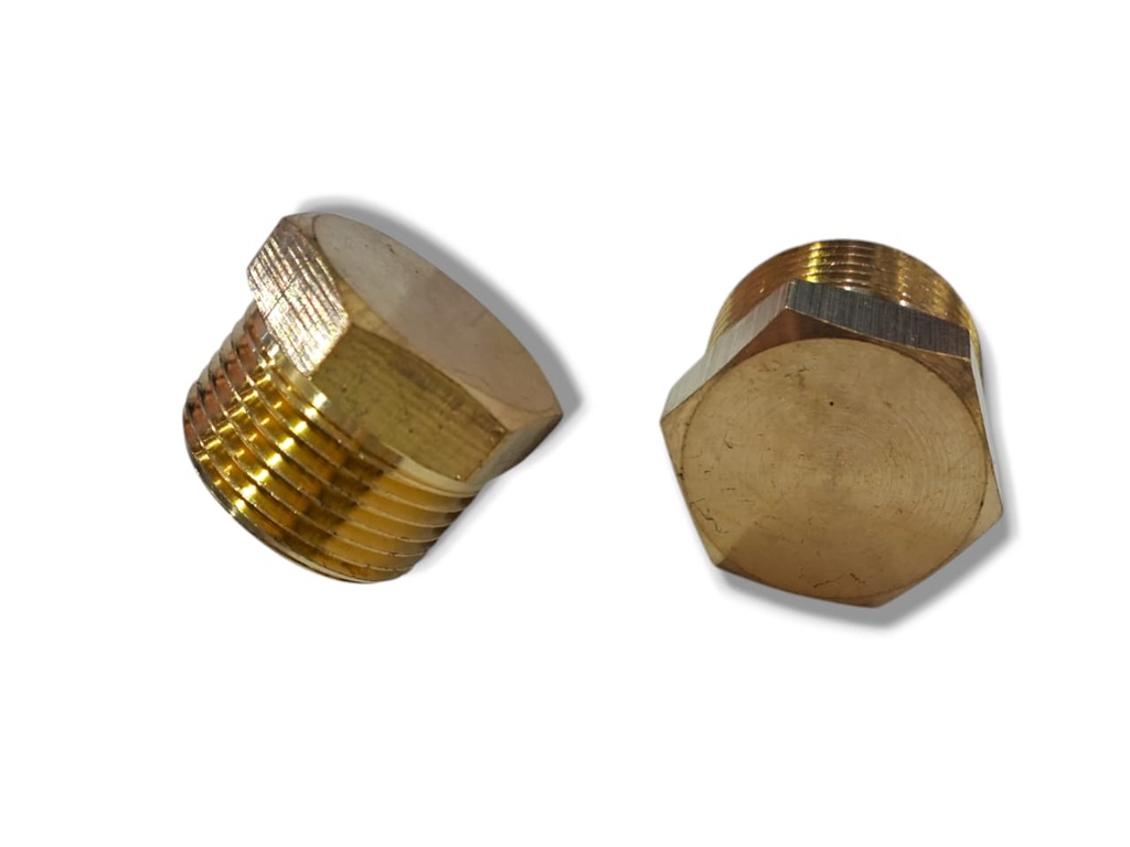 TAPON DE BRONCE MILIMETRICO 22mm.
