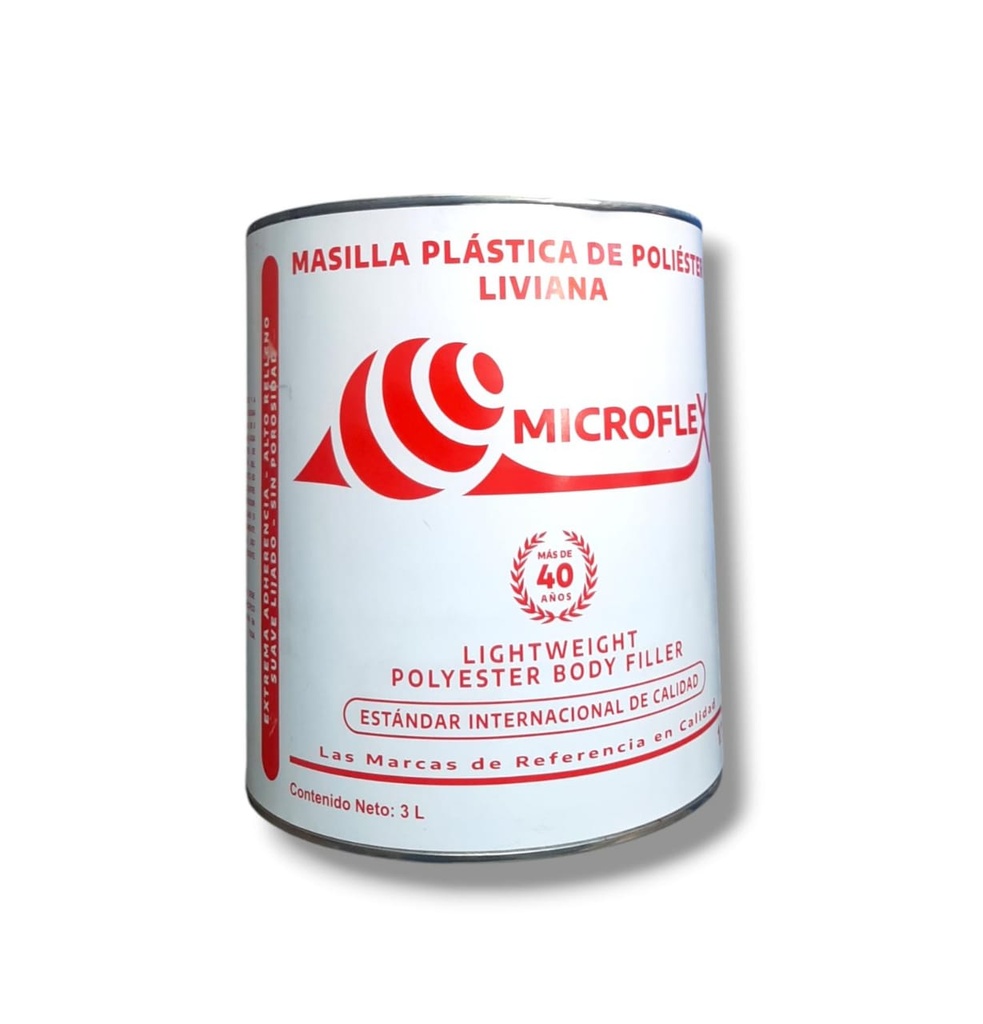 MASILLA PLASTICA MICROFLEX 1/1
