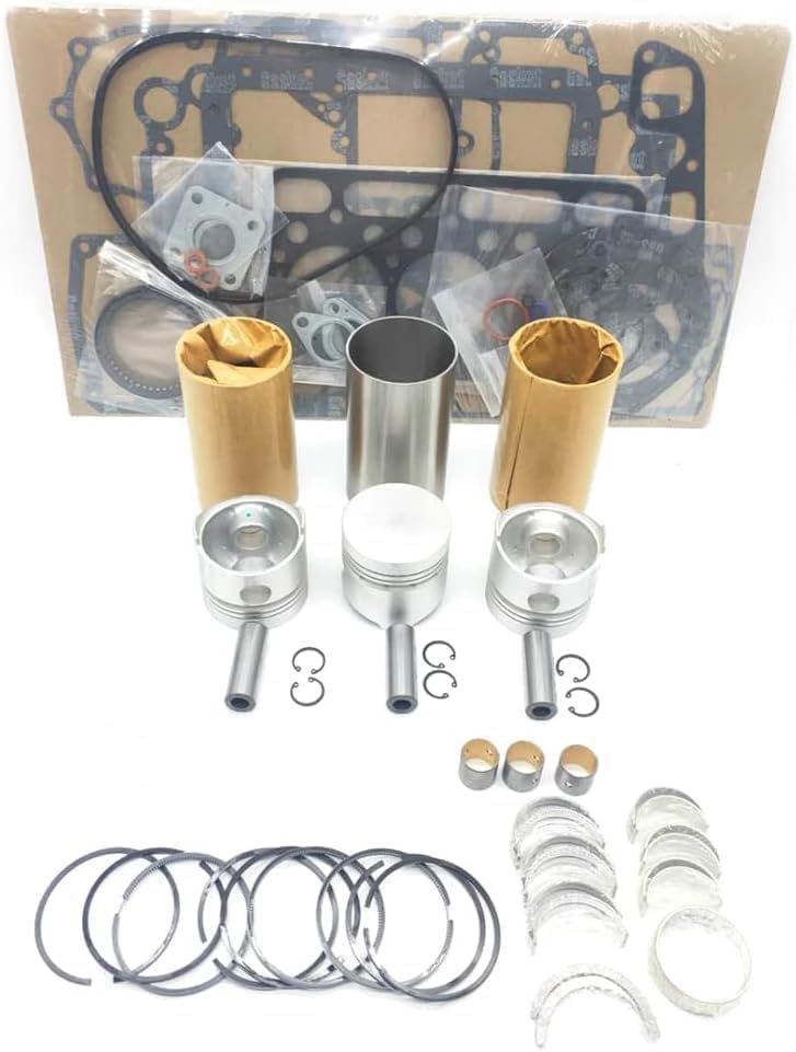 KIT OVERHALL MOTOR PISTON, CAMISA, ANILLOS, CONCHAS STD YANMAR 2TN66 / EXCAVADORA TB007