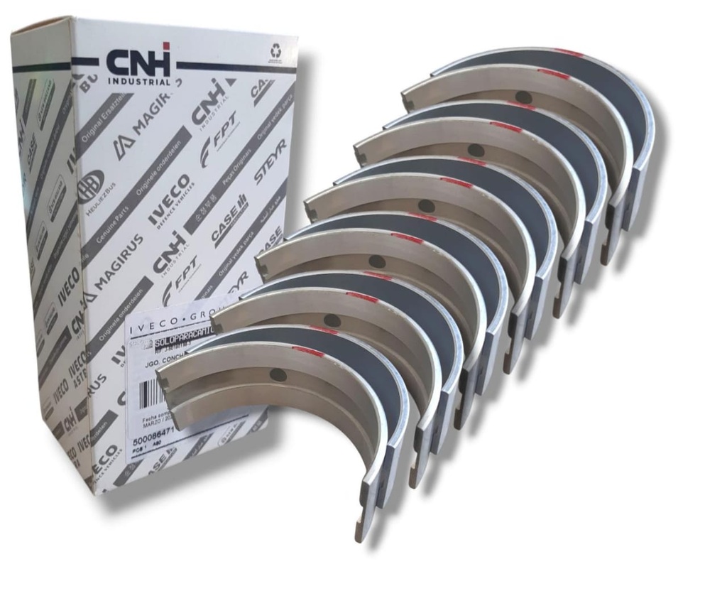 JGO. CONCHA BANCADA 0,10 ROJA IVECO STRALIS / TRAKKER