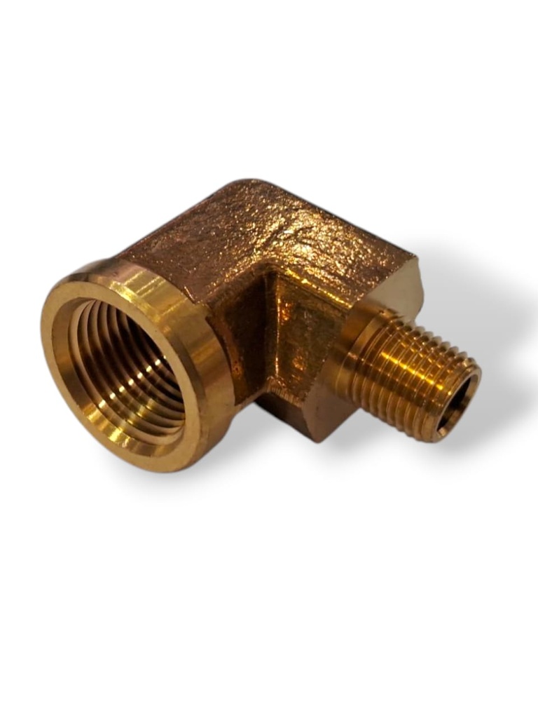 CODO HEMBRA NPT x MACHO NPT 3/8 x 18 BR