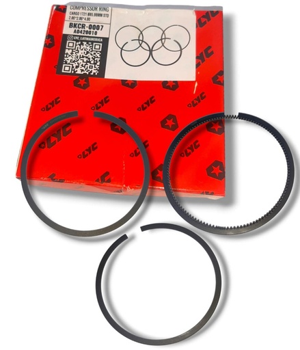 [BKCR-0007] ANILLOS COMPRESOR 85mm STD FORD CARGO 1721