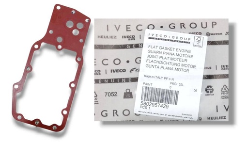 [5802957429] EMPACADURA DE ENFRIADOR DE ACEITE IVECO TECTOR / VERTIS /NEW HOLLAND