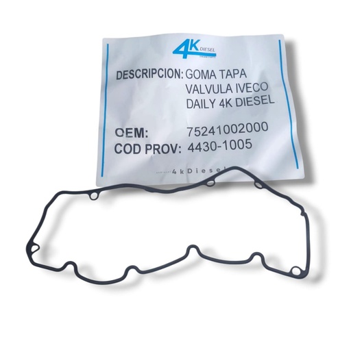 [4430-1005] EMPACADURA TAPA VALVULA MOTOR IVECO DAILY / POWER DAILY EBITEN