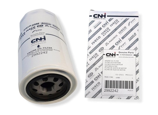 [2992242] FILTRO DE ACEITE MOTOR IVECO TECTOR / CASE / NEW HOLLAND / VERTIS