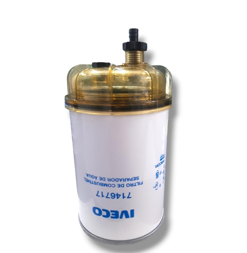 [7146717-IT] FILTRO TRAMPA AGUA GASOIL CON VASO IVECO TECTOR / HINO 500 "PRESENTACION"