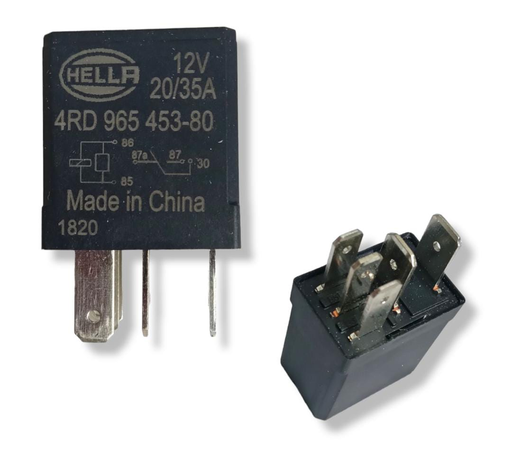 [965453041] MINI RELE  5 POLOS 12 Voltios 10 / 20 Amps. CON RESISTENCIA