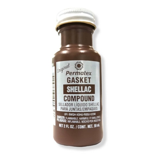 [765-1229] SELLADOR LIQUIDO PARA EMPACADURA GOMA LACA PERMATEX 59ml.