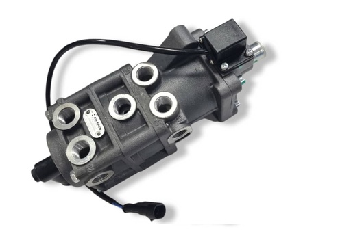 [03.527029] VALVULA PRINCIPAL DE FRENO DUPLEX 3 CUERPOS CONECTOR 2 PIN IVECO STRALIS / TRAKKER AIR-FREN