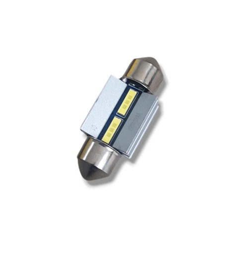 [BAL-31MM] BOMBILLO TABACO LUZ INTERNA 31mm. BLANCO