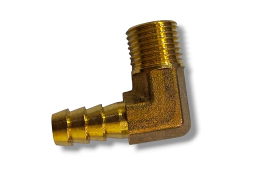 [B3CO16-04BR] CODO BRONCE MACHO x ESPIGA MANGUERA 16mm. 1.50x 3/8