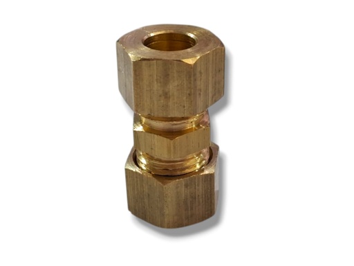 [B6210MMBR] UNION COMPRESION DE BRONCE 10mm.