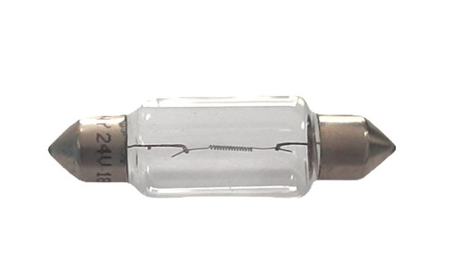 [6480] BOMBILLO TIPO TABACO 24 Volts. 18 Watts. SV8.5-8 T4.625