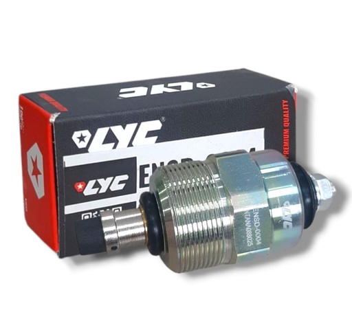 [ENSD-0004] VALVULA SELENOIDE APAGADO MOTOR 24 VOLTS. IVECO EURO CARGO / JAC 1061