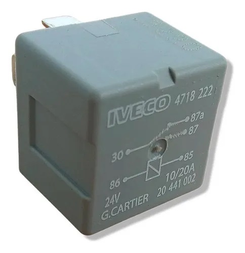 [4718222-US] RELE LUCES 10/ 20Amps. 5 PINES 24 VOLTS. IVECO EURO CARGO / EURO TRAKKER