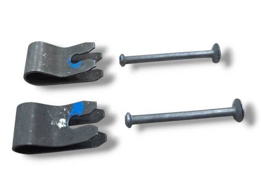 [KT158] GANCHOS Y CLAVO DE FRENO RUEDA TRASERA TOYOTA FORTUNNER / HILUX