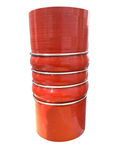 [JDS-18] MANGUERA ROJA 3" INTERCOOLER 200mm. IVECO EURO TRAKKER / EURO TECH