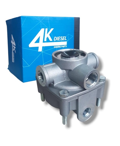 [4430-0801] VALVULA RELAY 3x22mm X 1x16mm. IVECO STRALIS / TECTOR