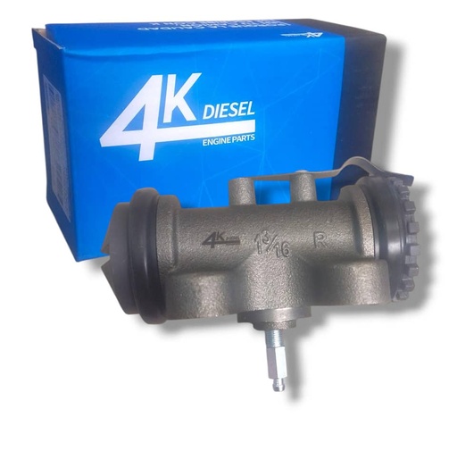 [4450-4005-EB] CILINDRO DE FRENO TRASERO DERECHO CON PULGA 1" 3/16TOYOTA DYNA 4.0 y 4.6 / HINO 300