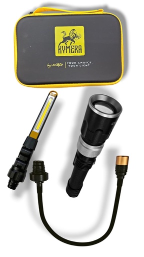 [KYMERA] KIT LINTERNA AJUSTABLE 3 EN 1 KYMERA WELLSTAR
